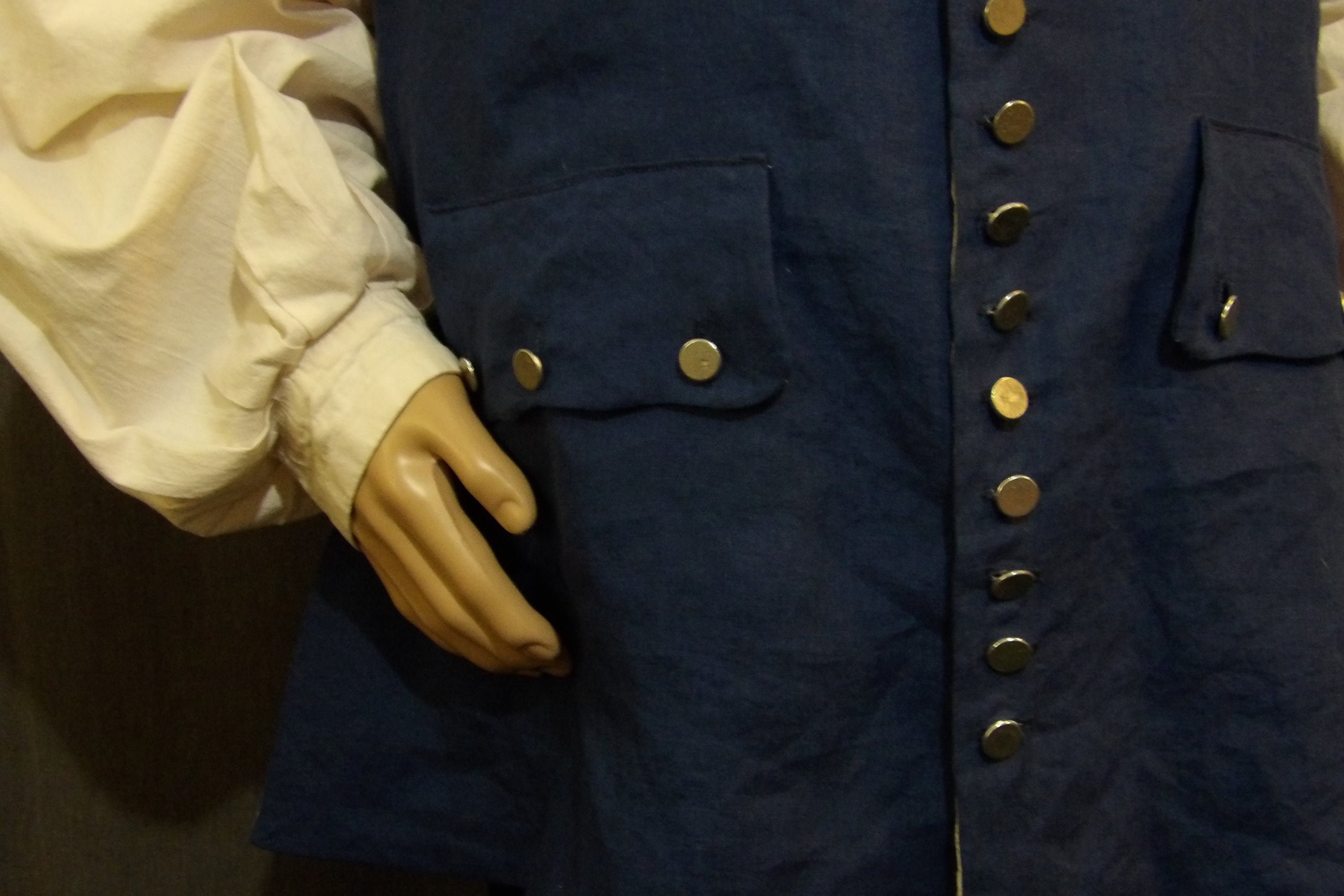 18th Century Waistcoat, Plus-sized, Weskit Custom, Colonial 18th Century Waistcoat, Plus-sized, Weskit Custom, Colonial