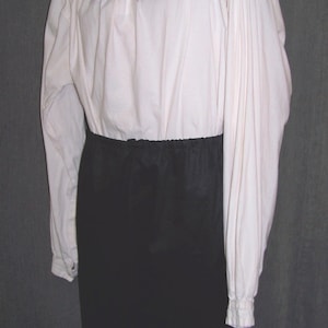 Knee Pants, Adult Custom, Drawstring, Twill Breeches, SCA Pirate, Rendezvous LARP ECW, bubble hem