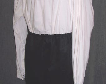 Knee Pants, Adult Custom, Drawstring, Twill Breeches, SCA Pirate, Rendezvous LARP ECW, bubble hem