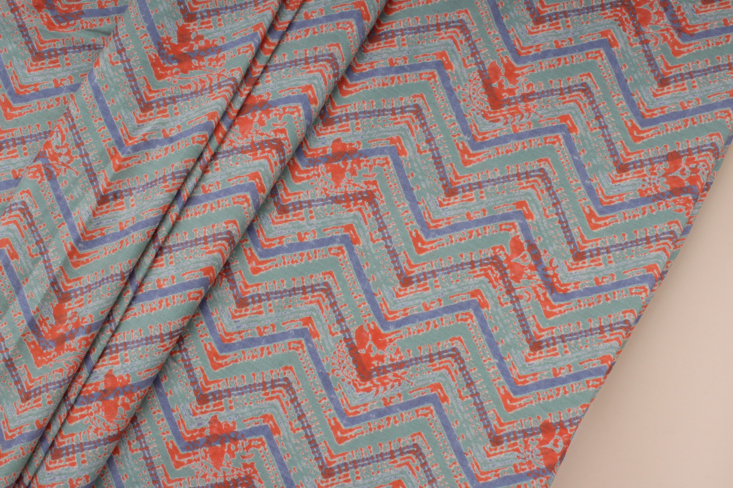 Seafoam Green Fabric Indian Cotton Fabric Boho Fabric Tie Etsy