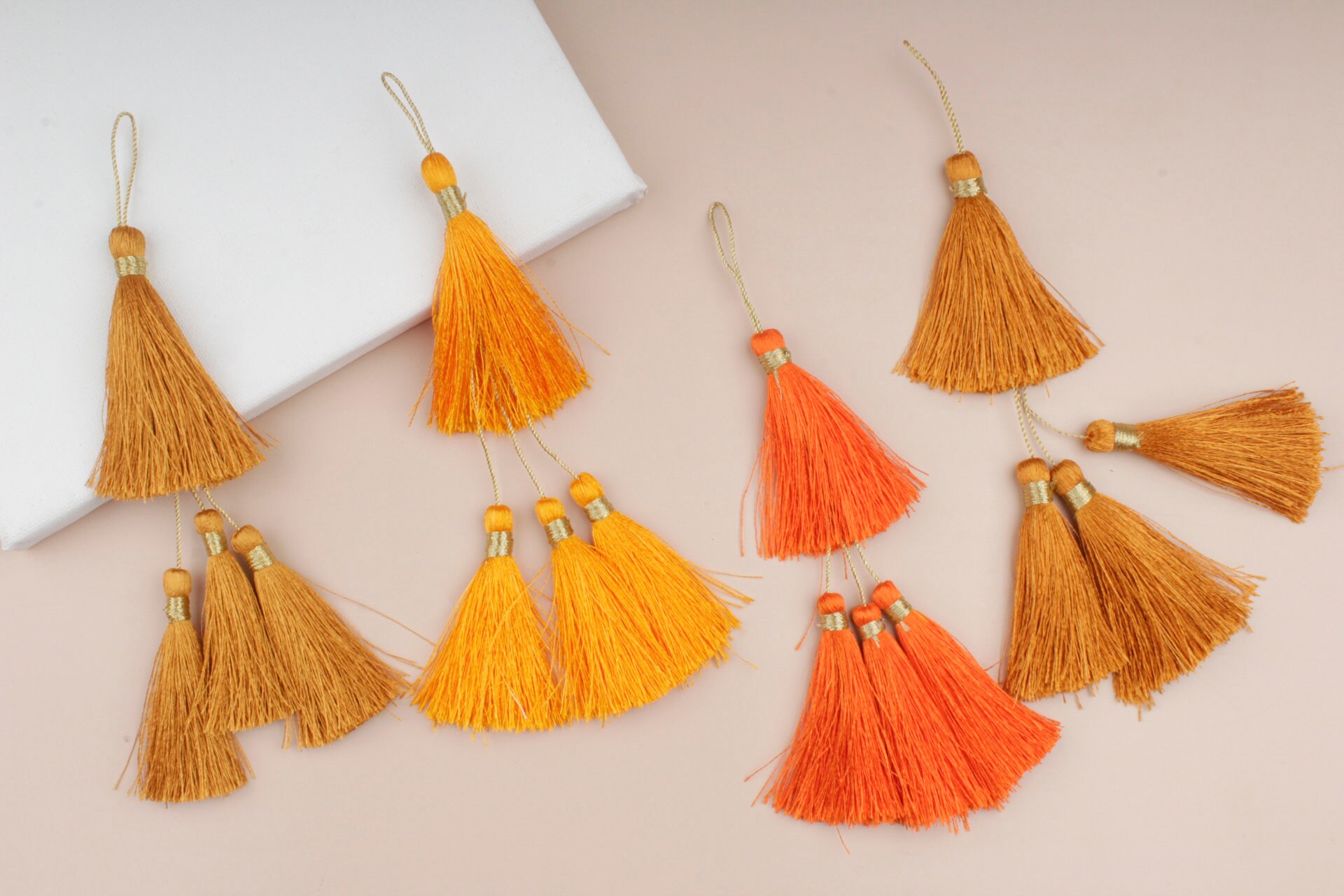 Silky Tassels Mala Tassels Tassels for Jewelry Indian Etsy