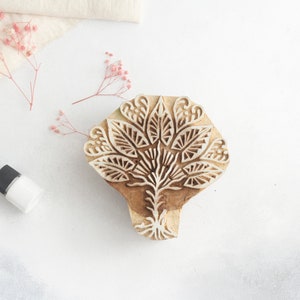 Stempel Baum der Herzen, Journal Stempel, Blatt Stempel, Blockdruck Stempel, Keramik Stempel, Textil Stempel, Holzdruckblock, Verpackungsstempel