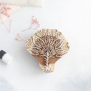 Timbro ad albero, timbro a blocco di legno, timbro in tessuto, timbro a stampa a blocco, timbro in ceramica, timbro per diario, blocco di stampa in legno, stampa fai da te