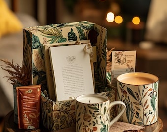 Cozy Reader's Gift Hamper – Book Lover's Self-Care Set
