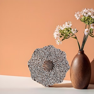 Carimbo de tecido floral, carimbo de bloco de madeira, impressão de bloco faça você mesmo, impressão têxtil, carimbo para embalagem, cerâmica, diário, suprimentos de impressão de bloco