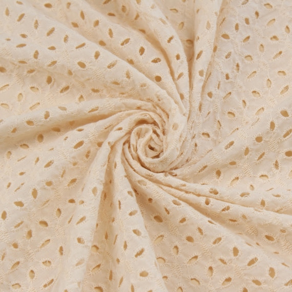 cream fabric for dress Lightweight Good Drape Cream Color 100D Chiffon Fabric