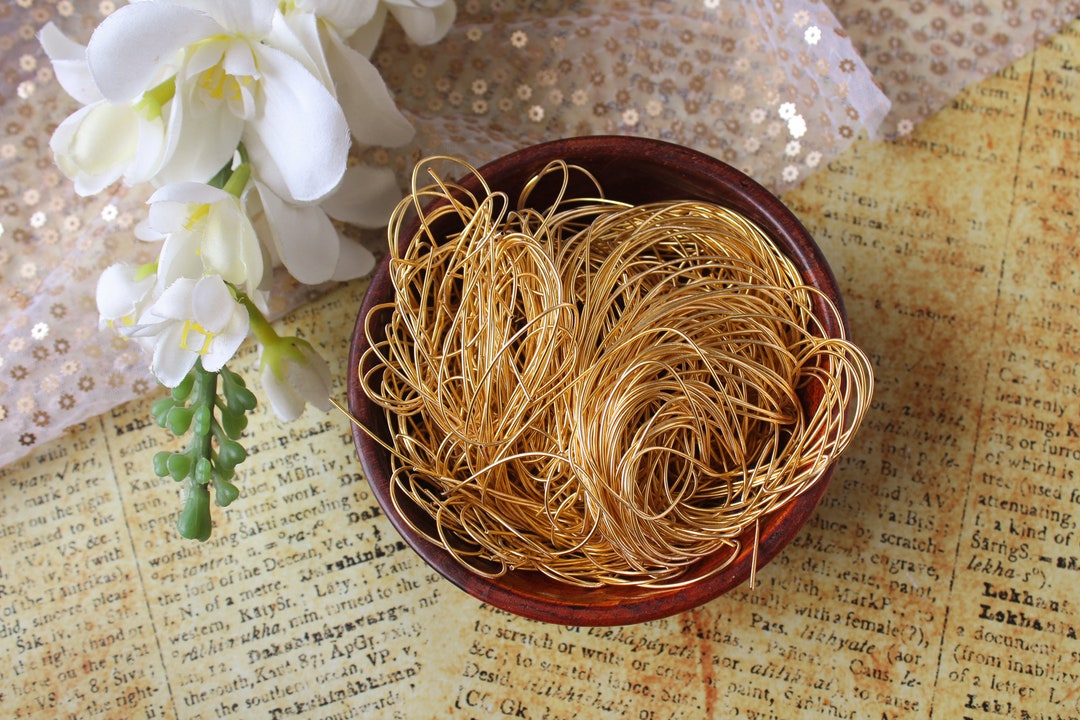 Gold French Wire 1mm Metallic Wire Bullion Wire Goldwork Etsy