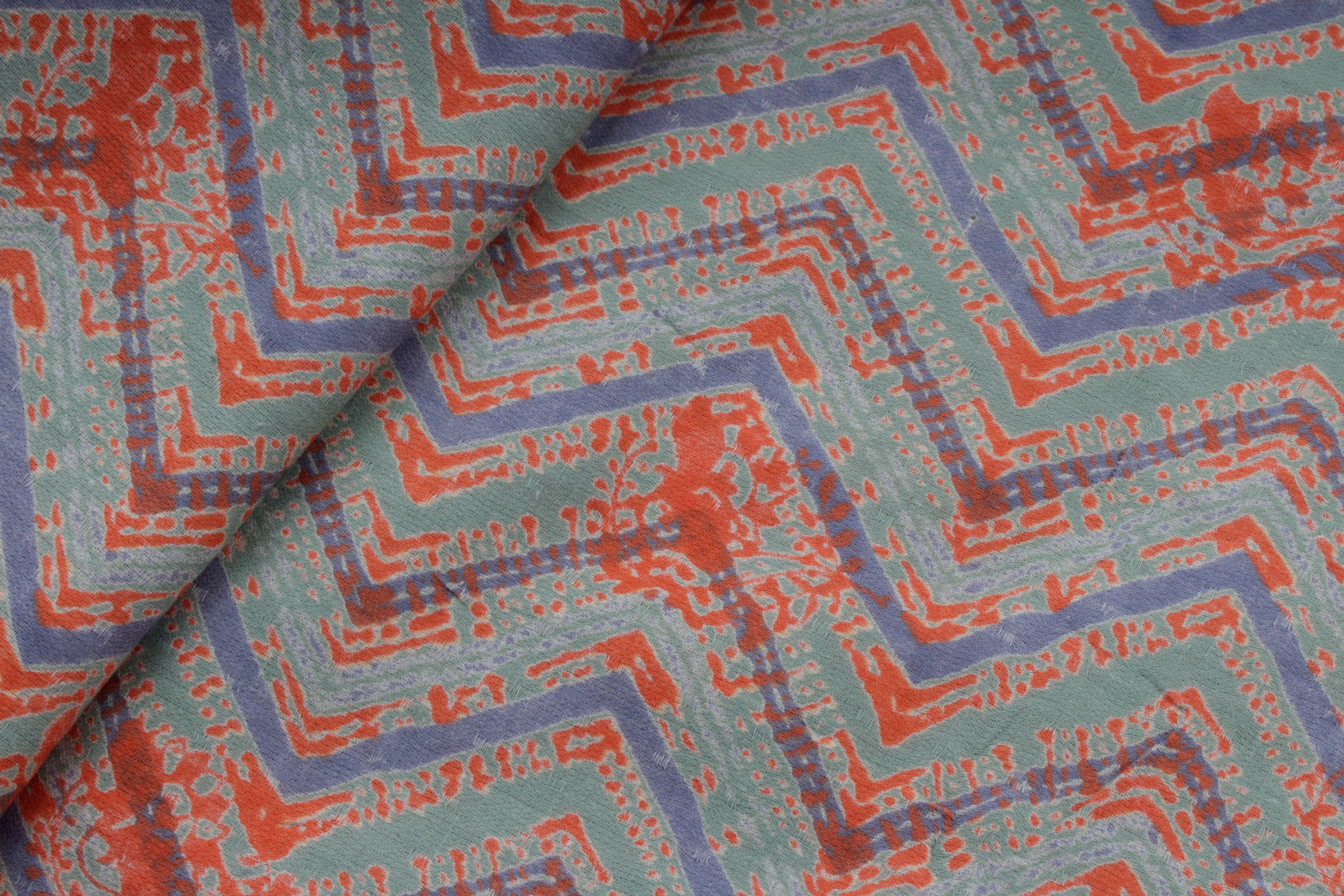 Seafoam Green Fabric Indian Cotton Fabric Boho Fabric Tie Etsy