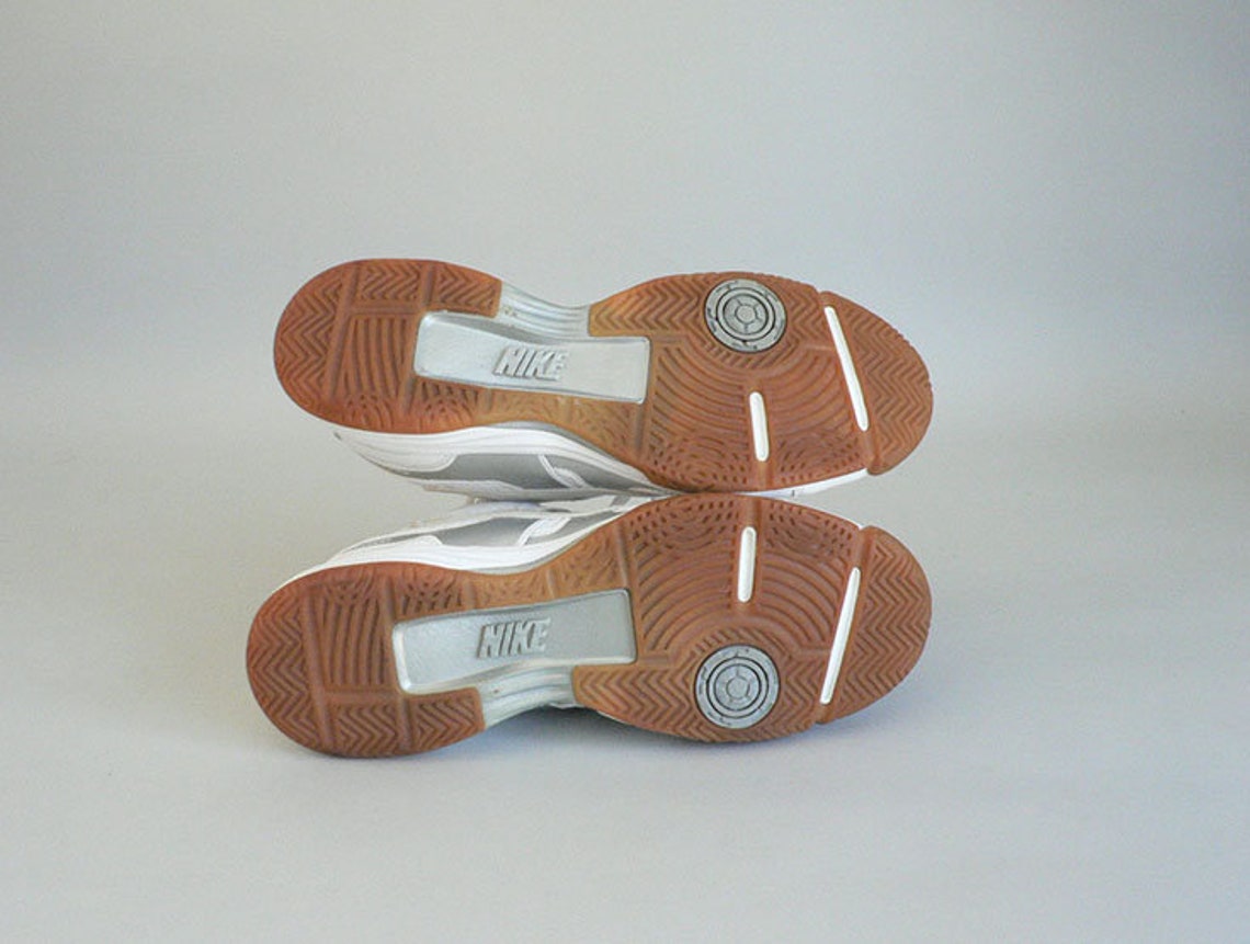 Women 8.5 Nike White Leather Trainer Sneaker | Etsy