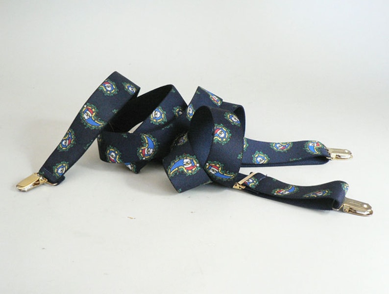 Mens Christmas Santa Suspenders - Etsy