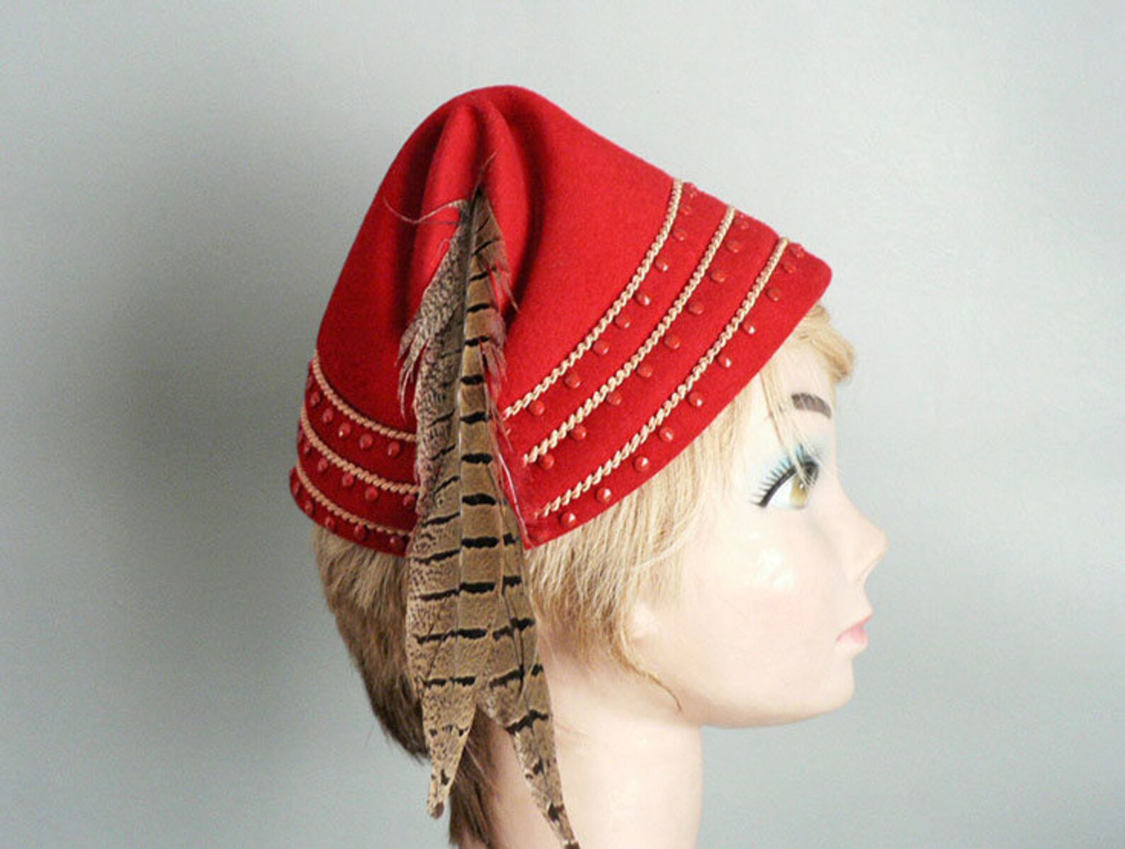 Beistle Felt Cloche Hat, (1/Pkg