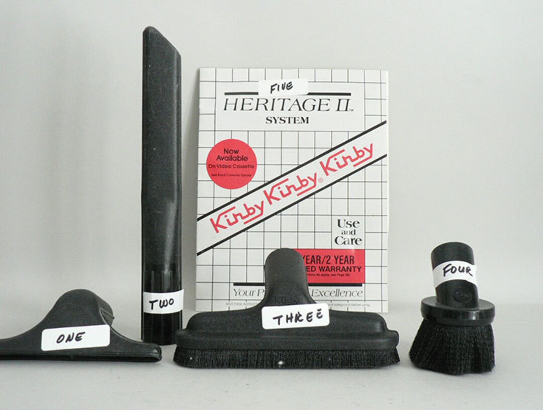 Kirby Vacuum Tool Parts Manual for Heritage II Etsy