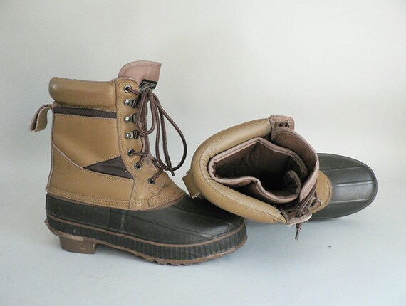 Mens Size 8 Winter Duck Boots - image 1