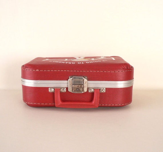 Childs Red Suitcase - image 2