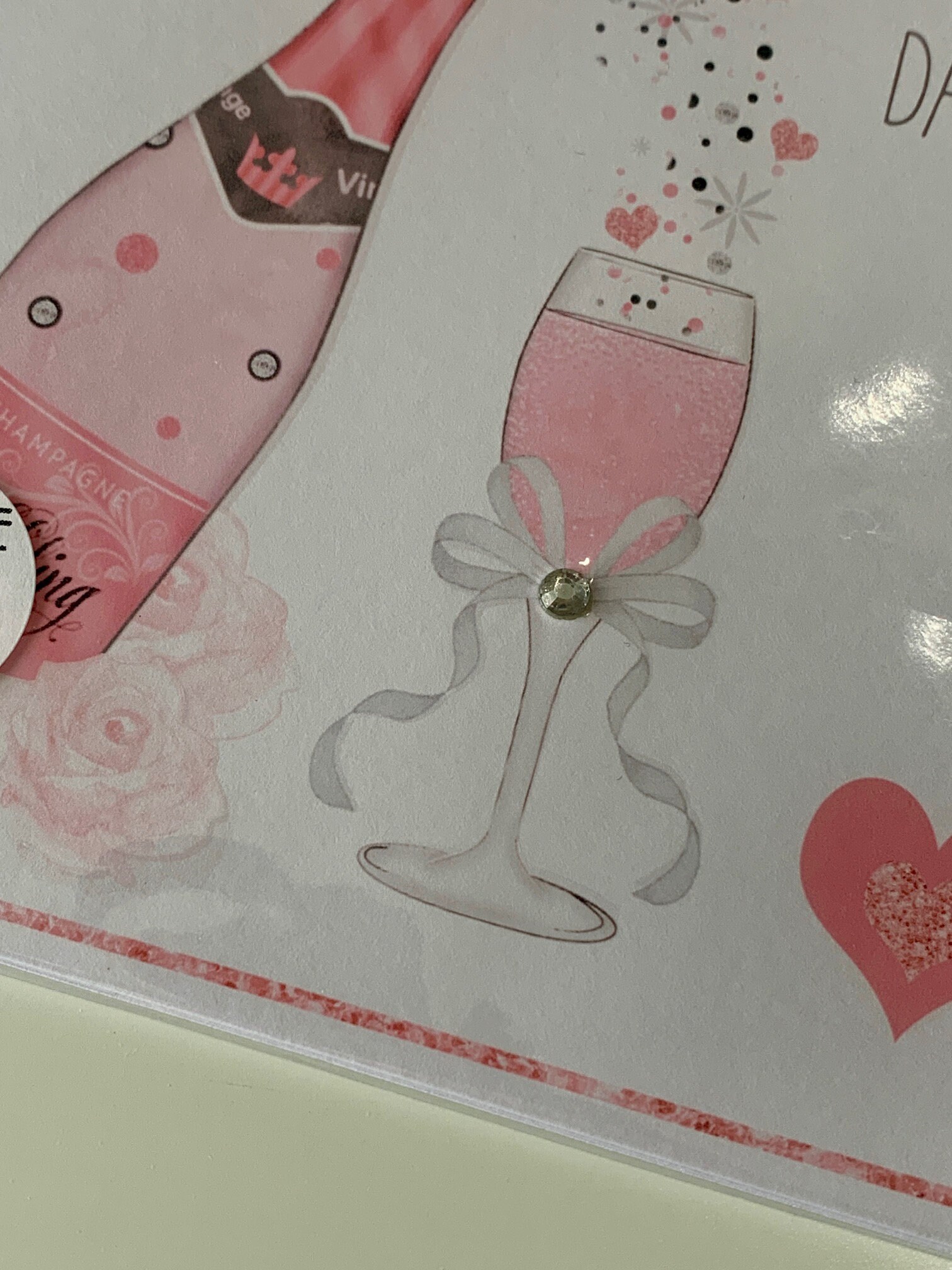 Hunts England Biglietto di auguri per 11° compleanno della figlia, con scritta in lingua inglese To the best daughter in the world, collezione iconica, grande, 210 x 210 mm