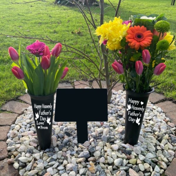 Father's Day Grave Memorial Etsy