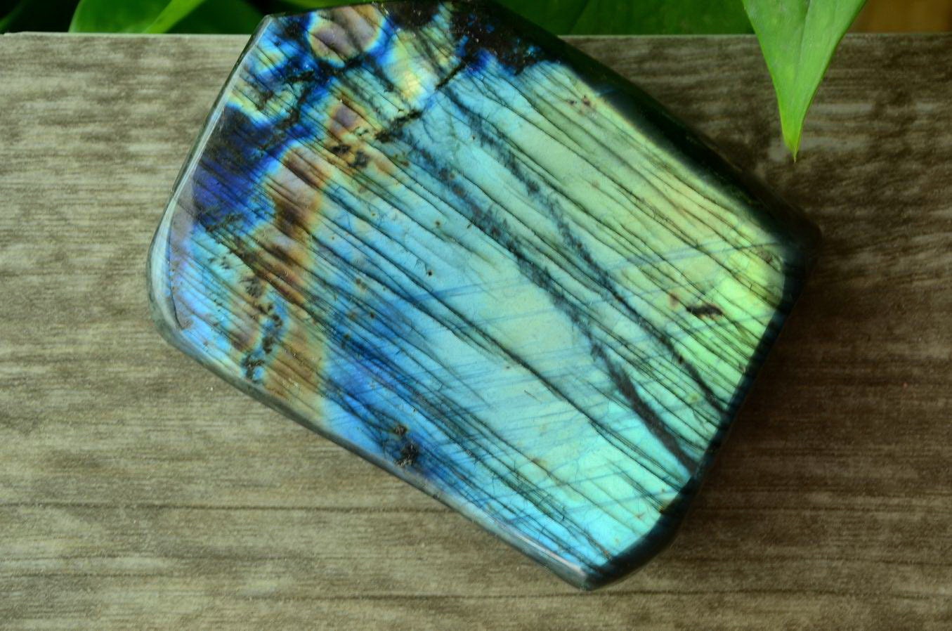 Large Labradorite Stone/Polished/Labradorite Slab/Spectrolite Etsy