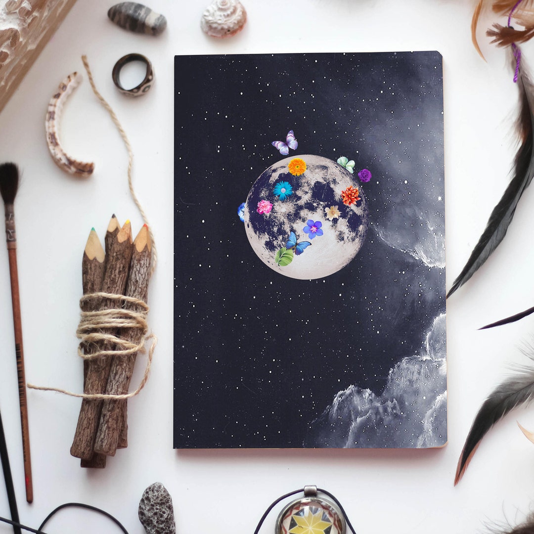 Moon Phase Journal, Moon Phase Notebook, Lunar Phase Journal, Moon ...