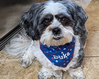Dog Scarf -small and reversible