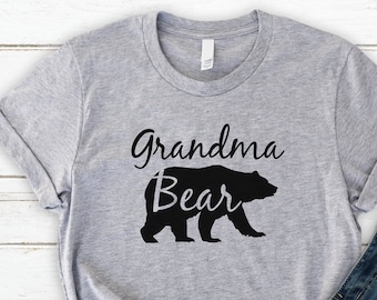 Grandma Shirt, Grandma Bear Shirt, Gam Gam Gift for Her, Soft Unisex Tee, Gift For Grandma, grandma Gift, Mom Shirt, Grandma, Nana