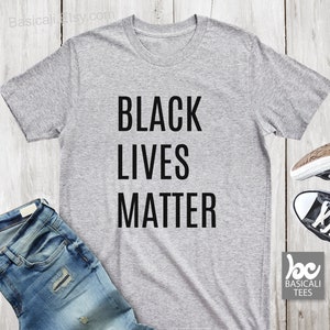 Black Lives Matter Shirt, BLM Shirt, Soft and Comfy Unisex Tee image 2