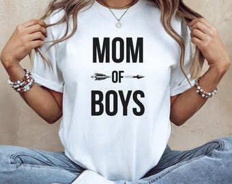 Mom of Boys T-Shirt: Soft & Comfy Unisex Tee