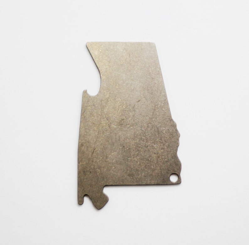 Alabama Shaped Bottle Opener Keychain image 0