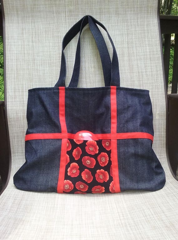 fabric tote purse