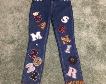 Custom Jeans - Etsy
