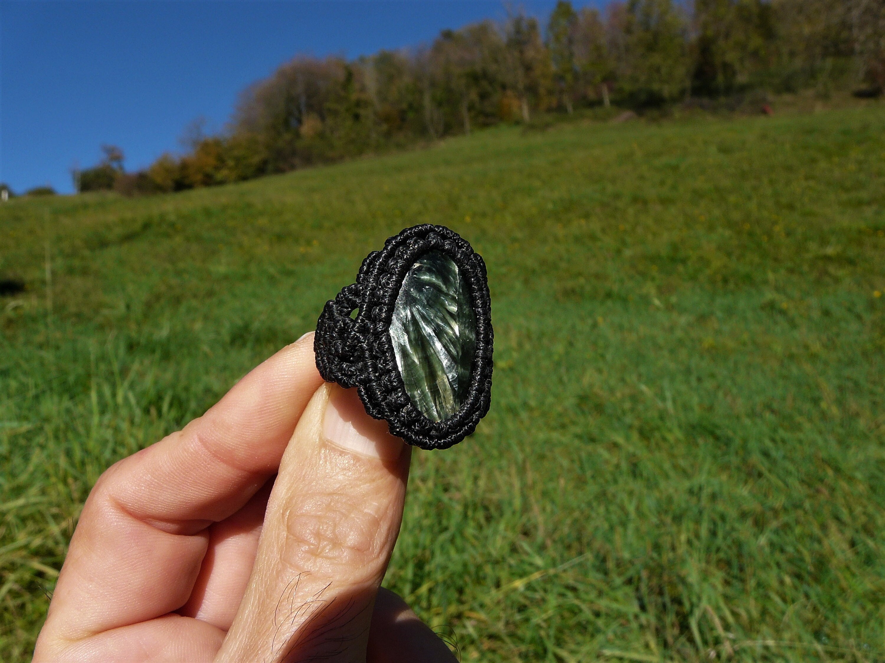 Anello Riviera Oro Bianco 375 Con Diamanti Lab Grown Taglio A Rombo E Baguette 0.25Ct - Foto 9