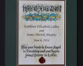 Personalized Irish Wedding Blessing