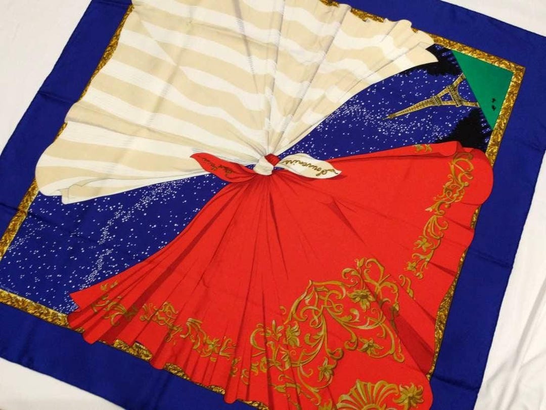 Hermes Scarf Silk Hermes Souvenirs De Paris by Hilton