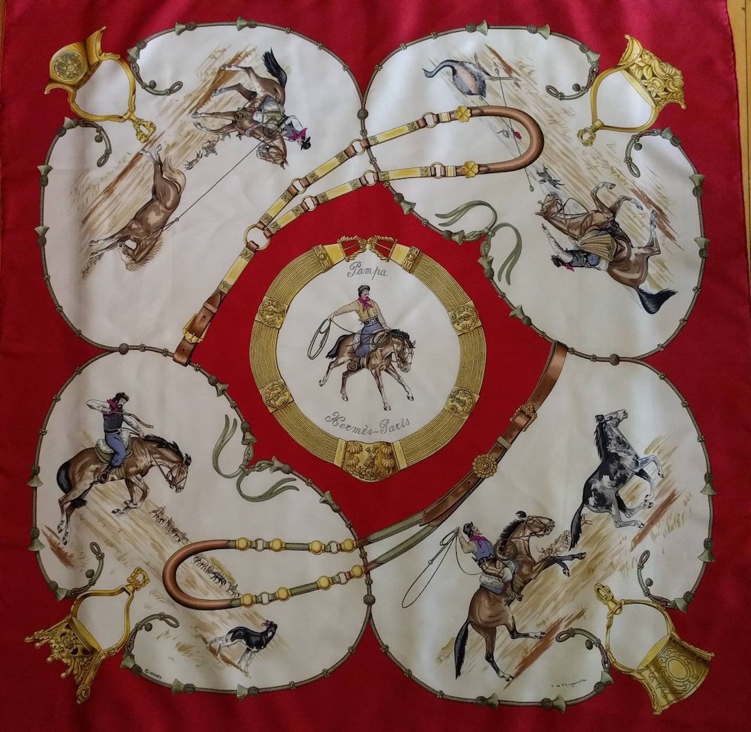 【本日SALE】HERMES PAMPA パンパ シルクスカーフ 90cm 本日SALE】HERMES PAMPA パンパ シルクスカーフ 90cm 本日SALE】HERMES