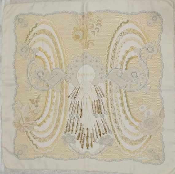 Hermes scarf - DOIGTS DE FEE by Caty Latham - Col… - image 1