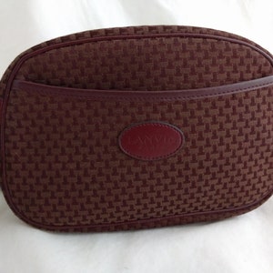 Sac à main LANVIN - bandoulière Lanvin - sac à bandoulière Lanvin - sac vintage bordeaux Lanvin - Beau et intemporel