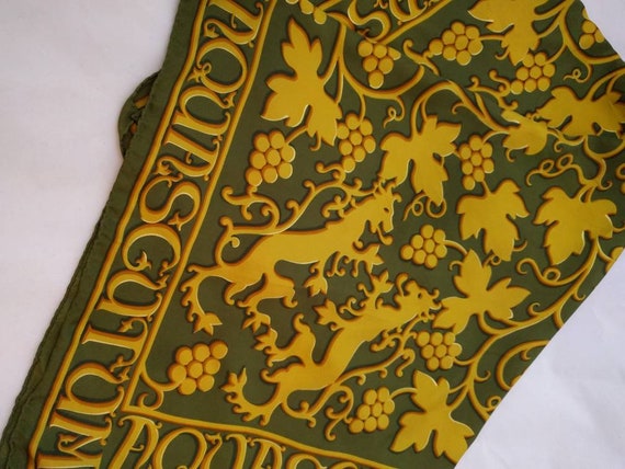 Vintage Silk scarf - Aquascutum - London - silk sc