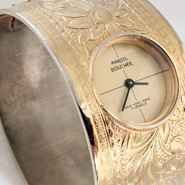 Marcel BOUCHER vintage Watch -  New York - Paris