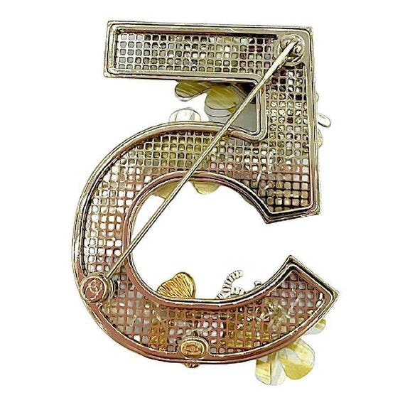 Chanel 5 Brooch RARE Signed Collectible Excellent Condition Vintage Accessory Gift for Her Etsy Australia