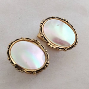 Vintage Mother of Peral cufflinks