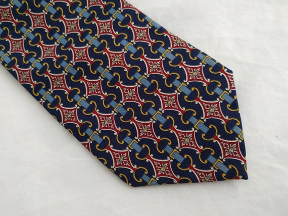 Paolo GUCCI Vintage - 100% Silk tie- Made in Italy - image 2