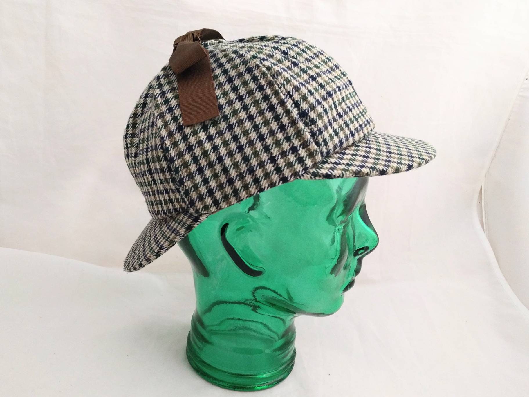 Vintage Kangol Deerstalker Sherlock Hat 