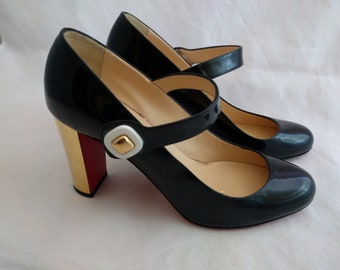 Christian Louboutin BIBABA Mary Jane Pumps – Vintage-style