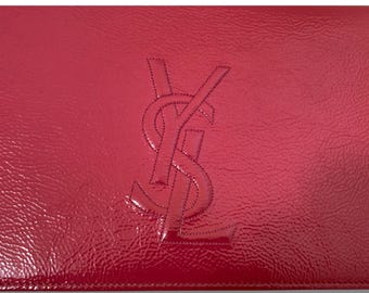 YSL クラッチ イヴ・サンローラン ベル・ド・ジュール クラッチ ピンク