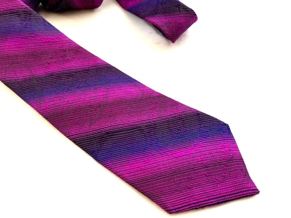 ネクタイ Dior BALMAIN etc... vintage neckties Vintage Christian Dior Floral Art Tie – Viange Vintage