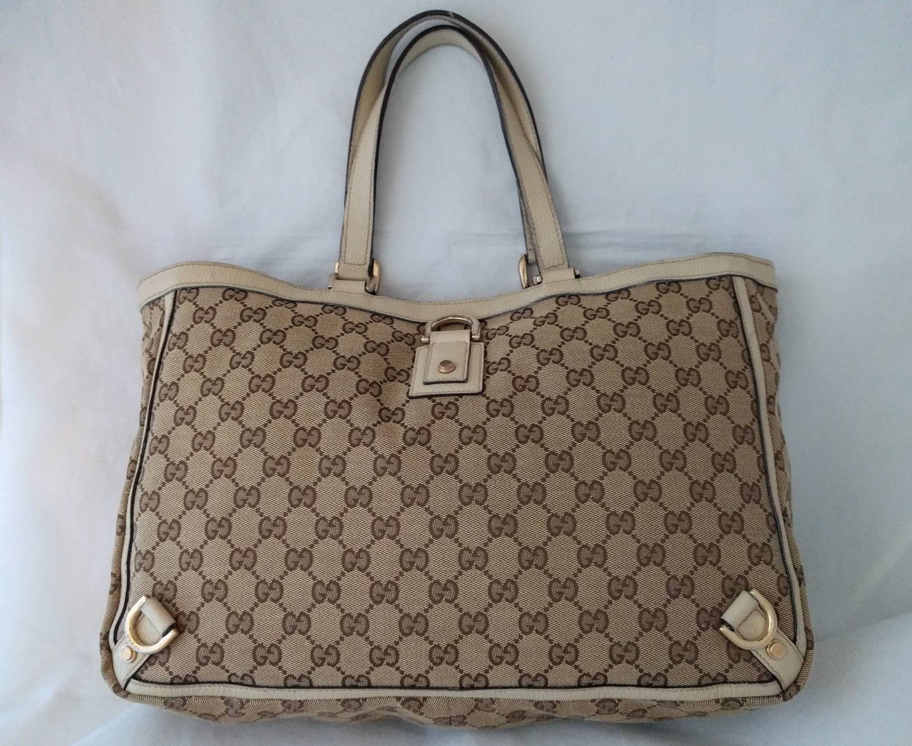 Gucci GG Canvas Abbey D-Ring Tote