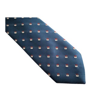 Tie Dior vintage necktie for him blue tie vintage Christian Dior Rare Tie Designer Christian Dior