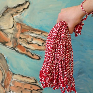10-Piece Set Martenitsi, Martenitsa, Baba Marta, Friendship, Armband, Men&#39;s Bracelets, Martisor, Martisoare, martenitza