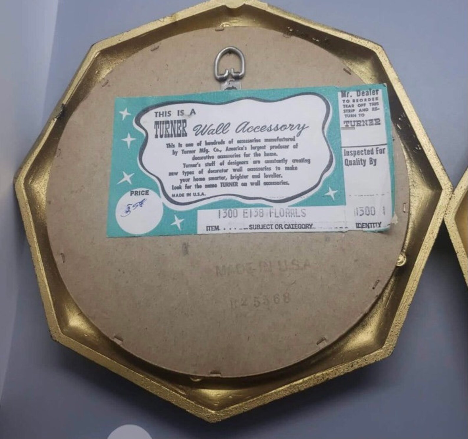 Vintage Turner Wall Accessory Prints Etsy