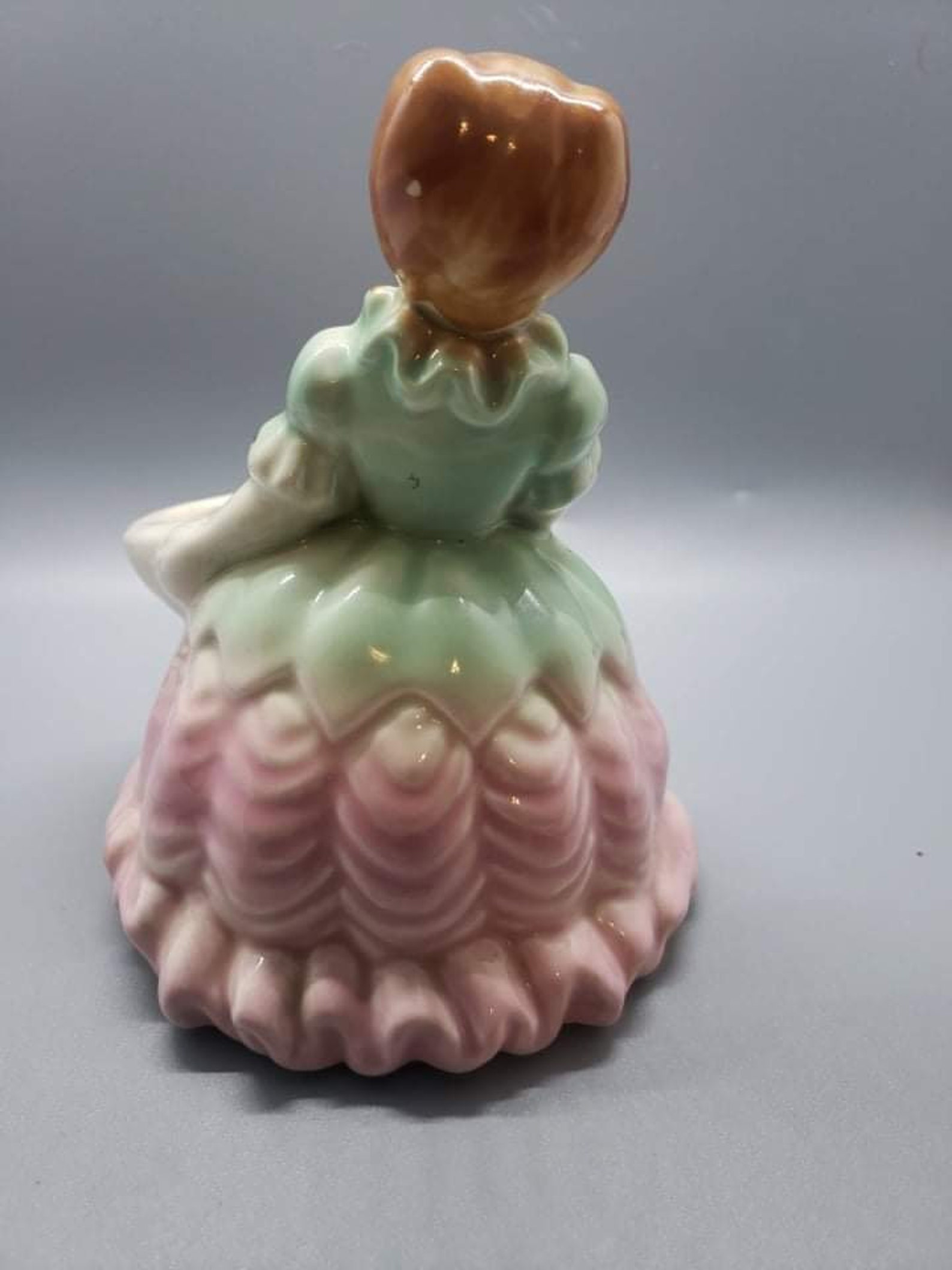 Vintage Porcelain Lady Vase Merrimac Hat Corp Etsy