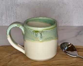 Ceramic 8-10 fl oz Handmade Coffee and Tea Mug or Cup